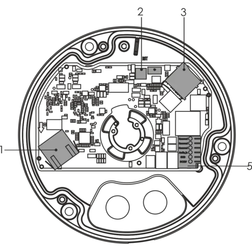 IP камера OMNY A15F 28 антивандальная купольная OMNY PRO серии Альфа, 5Мп c ИК подсветкой, 12В/PoE 802.3af, встр.микр/EasyMic, microSD, 2.8мм
